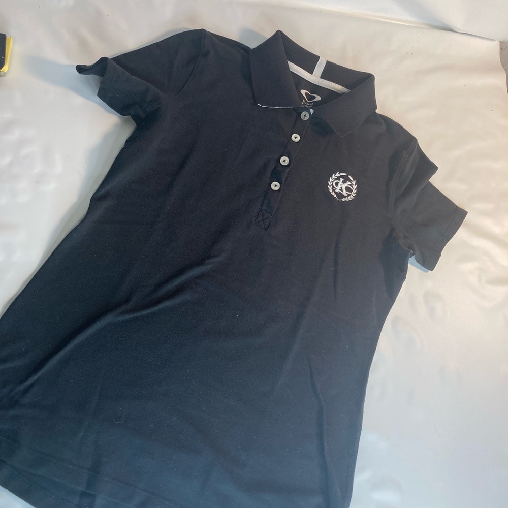 Oakley Womens black polo golf shirt small